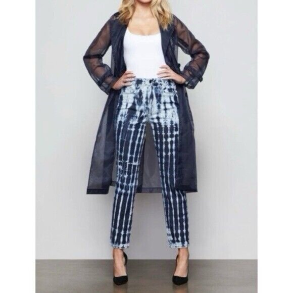 NWOT Good American Good Vintage Shibori Jeans Tie Dye - Sz 2 - Picture 1 of 4